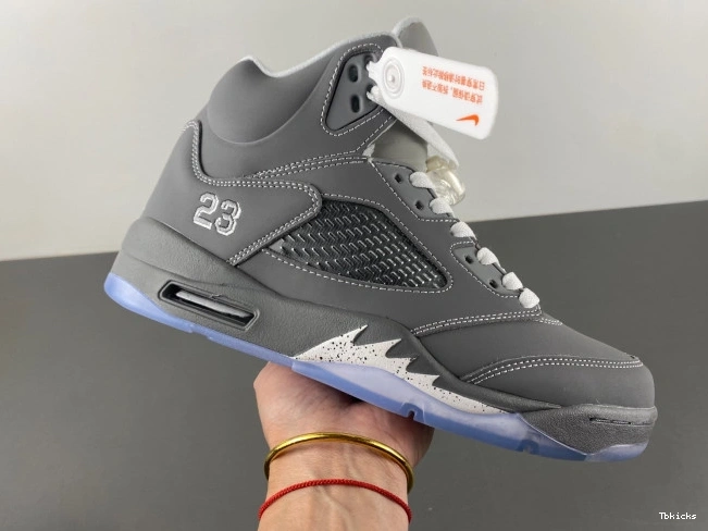 Reps TBK 136027-005 Jordan Wolf Retro 5 Air Grey 0704